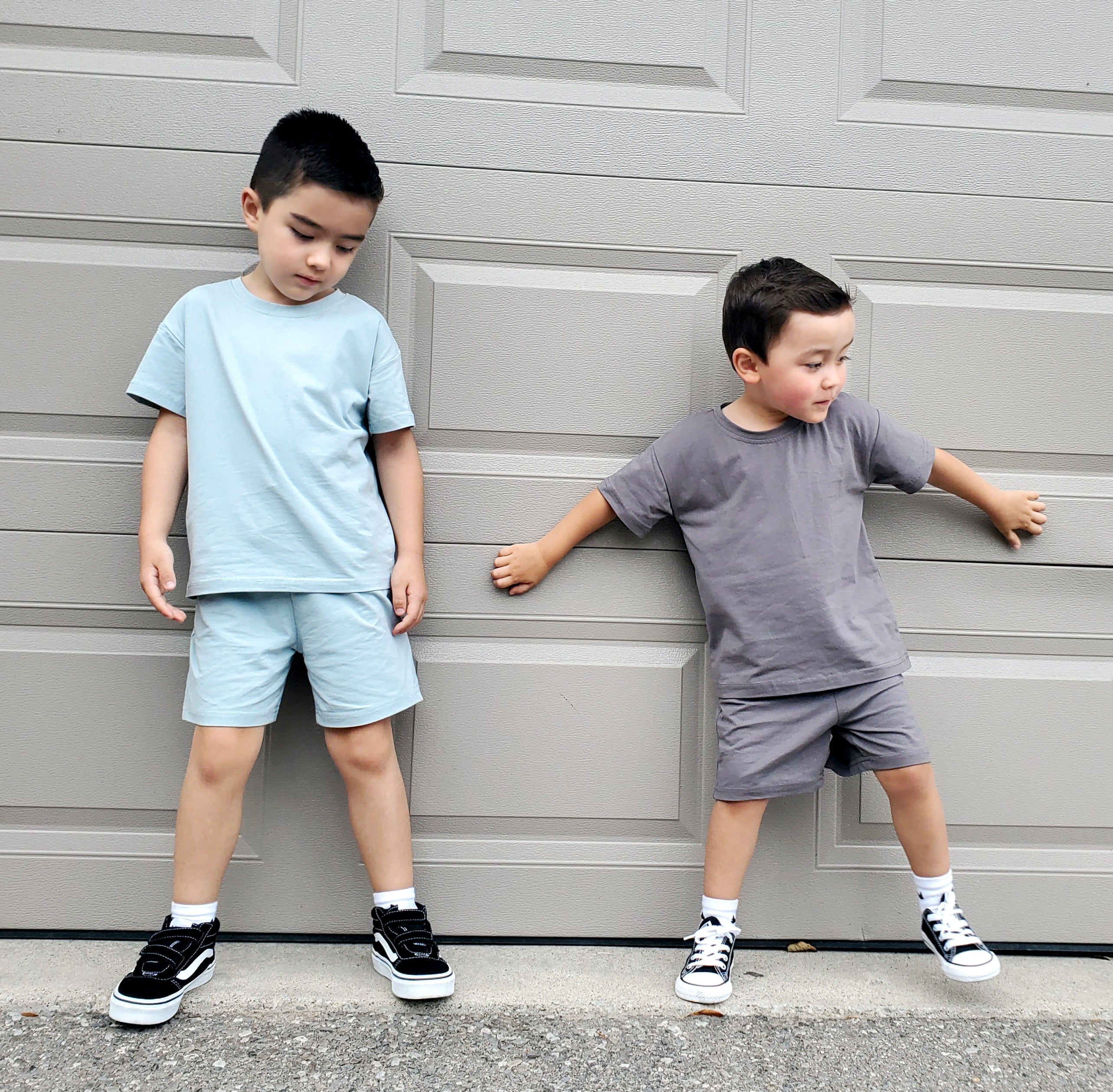 Basic T-Shirt and Shorts Set