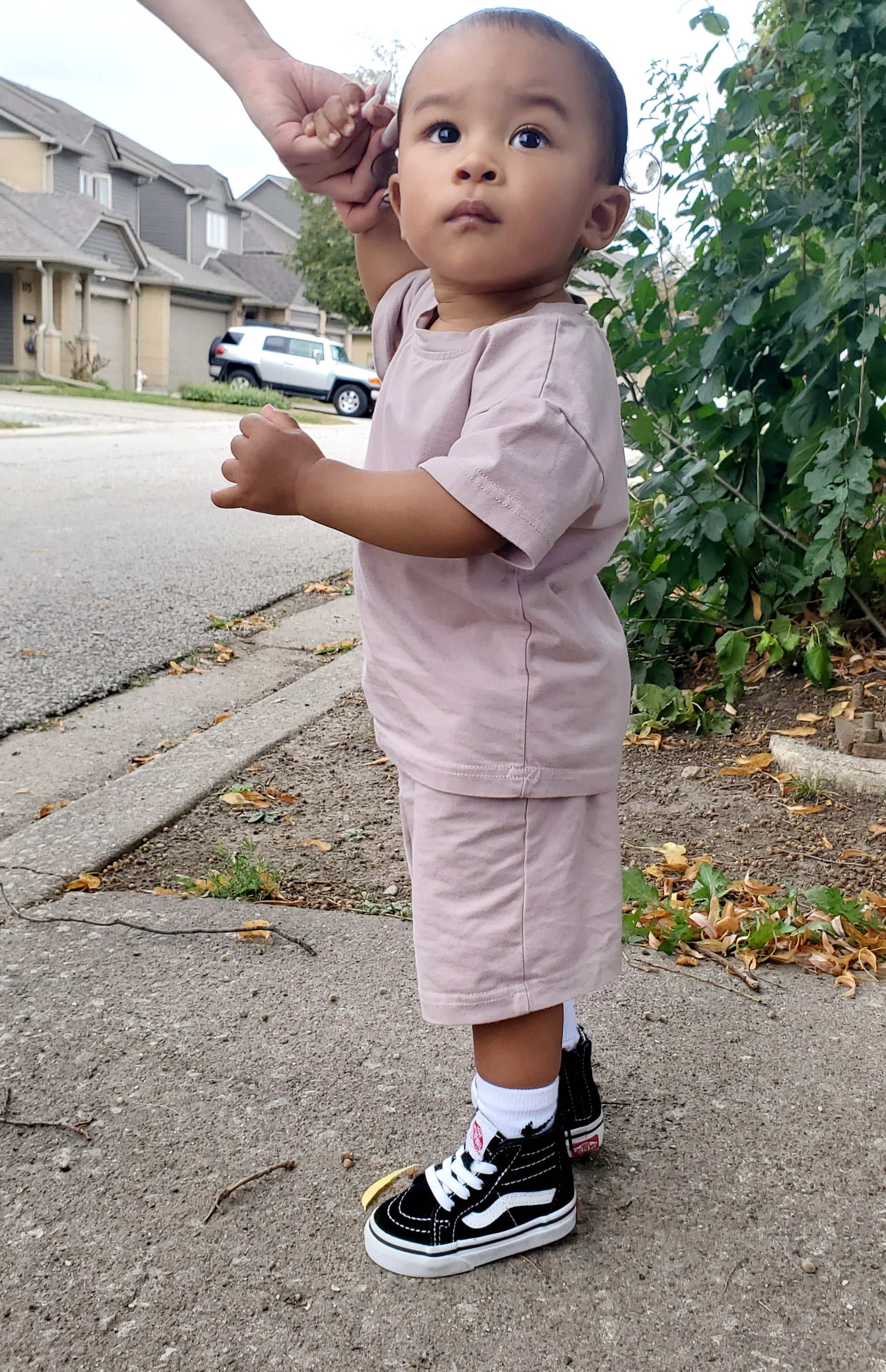 Basic T-Shirt and Shorts Set