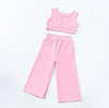 Crop Tank and Wide Legged Jogger Set