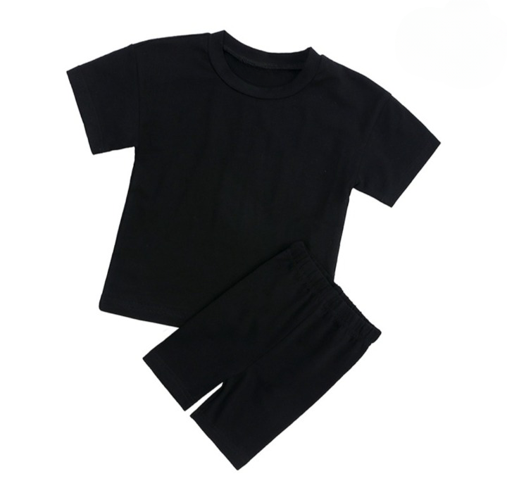 Biker Shorts and T-Shirt Set