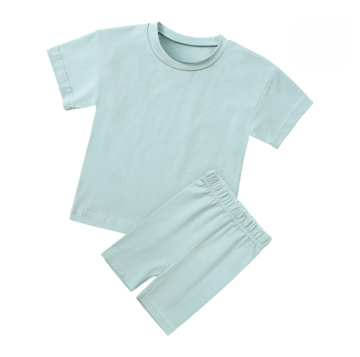 Biker Shorts and T-Shirt Set
