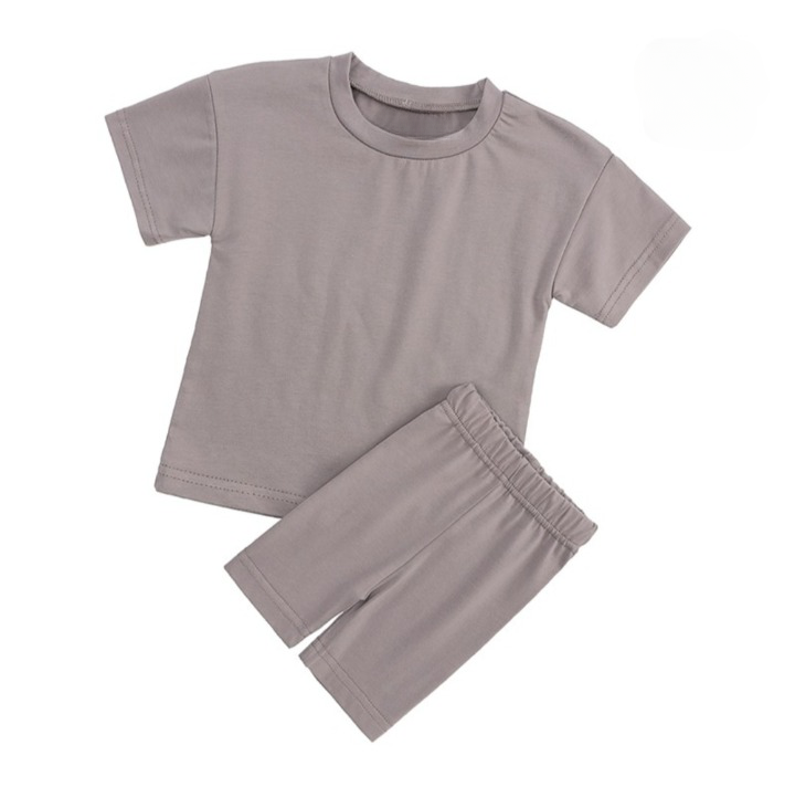 Biker Shorts and T-Shirt Set