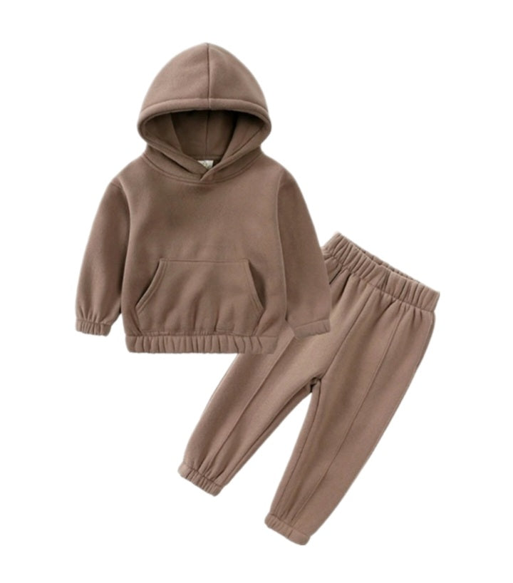 Seam Detailed Jogger Hoodie Set