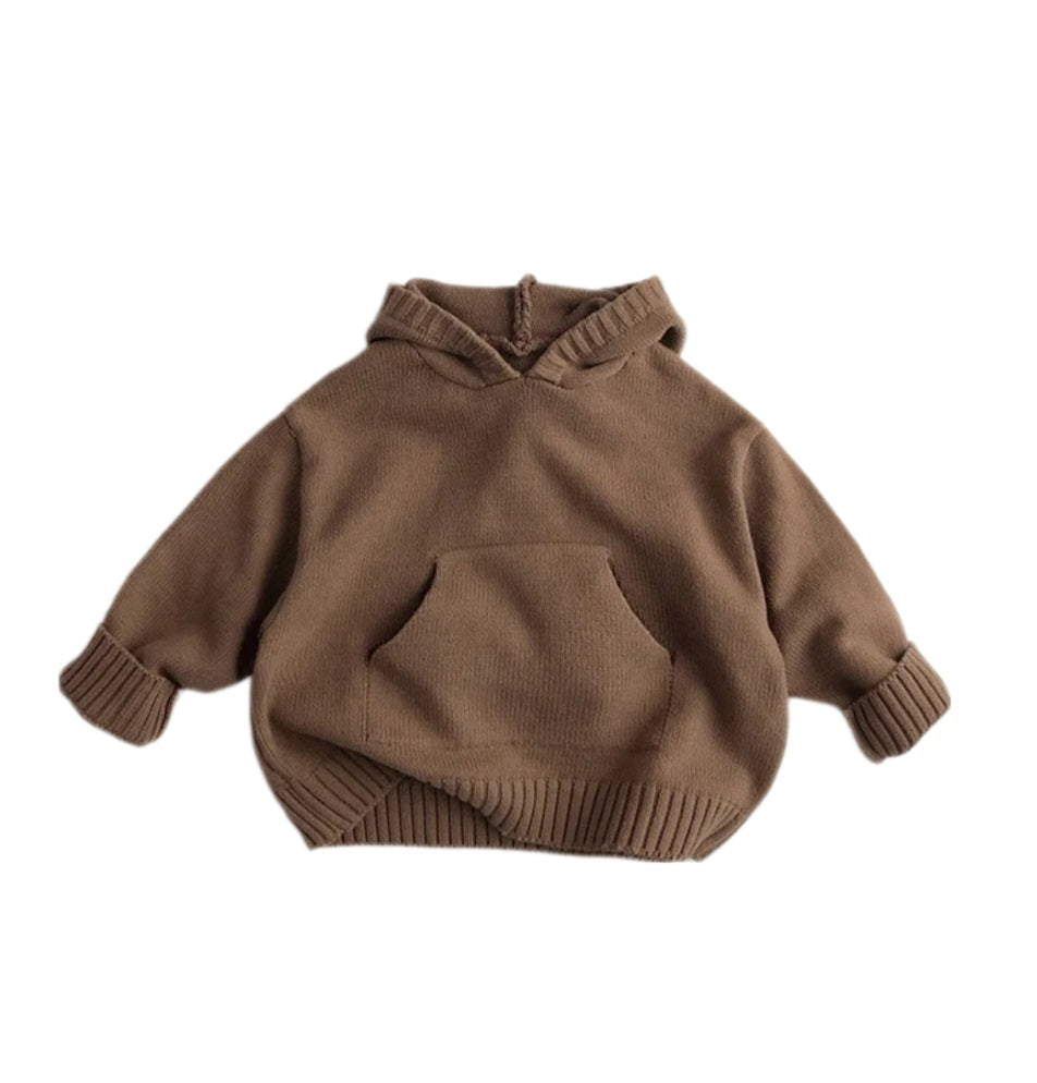 Unisex Knitted Hoodie Sweater