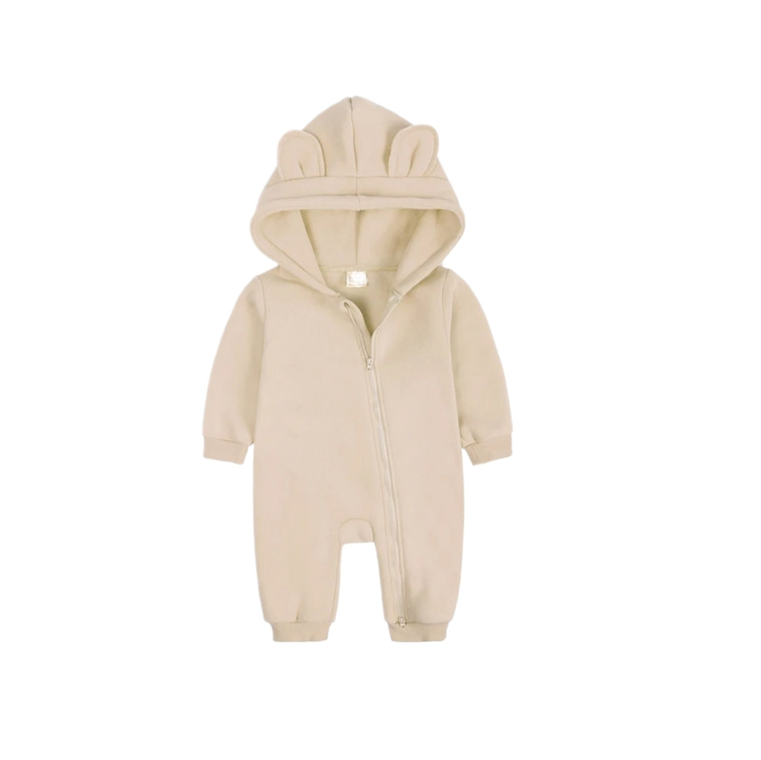 Bear Ear Hooded Romper