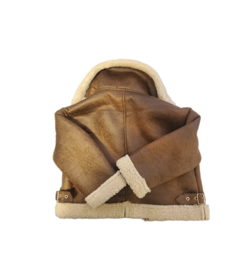 Unisex Faux Shearling Kids Jackets