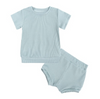 Ribbed T-Shirt and Shorts Set