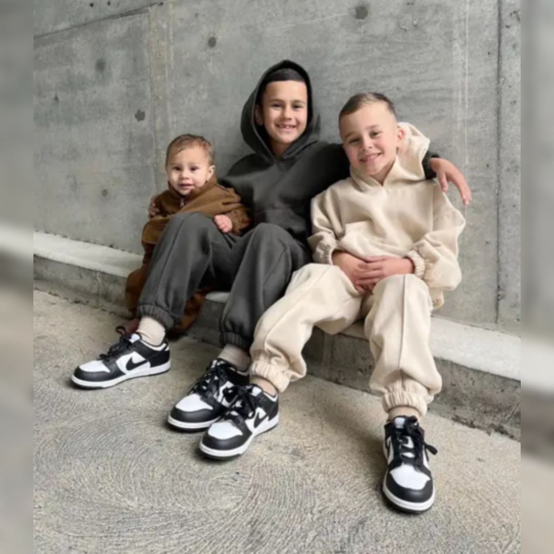 Seam Detailed Jogger Hoodie Set